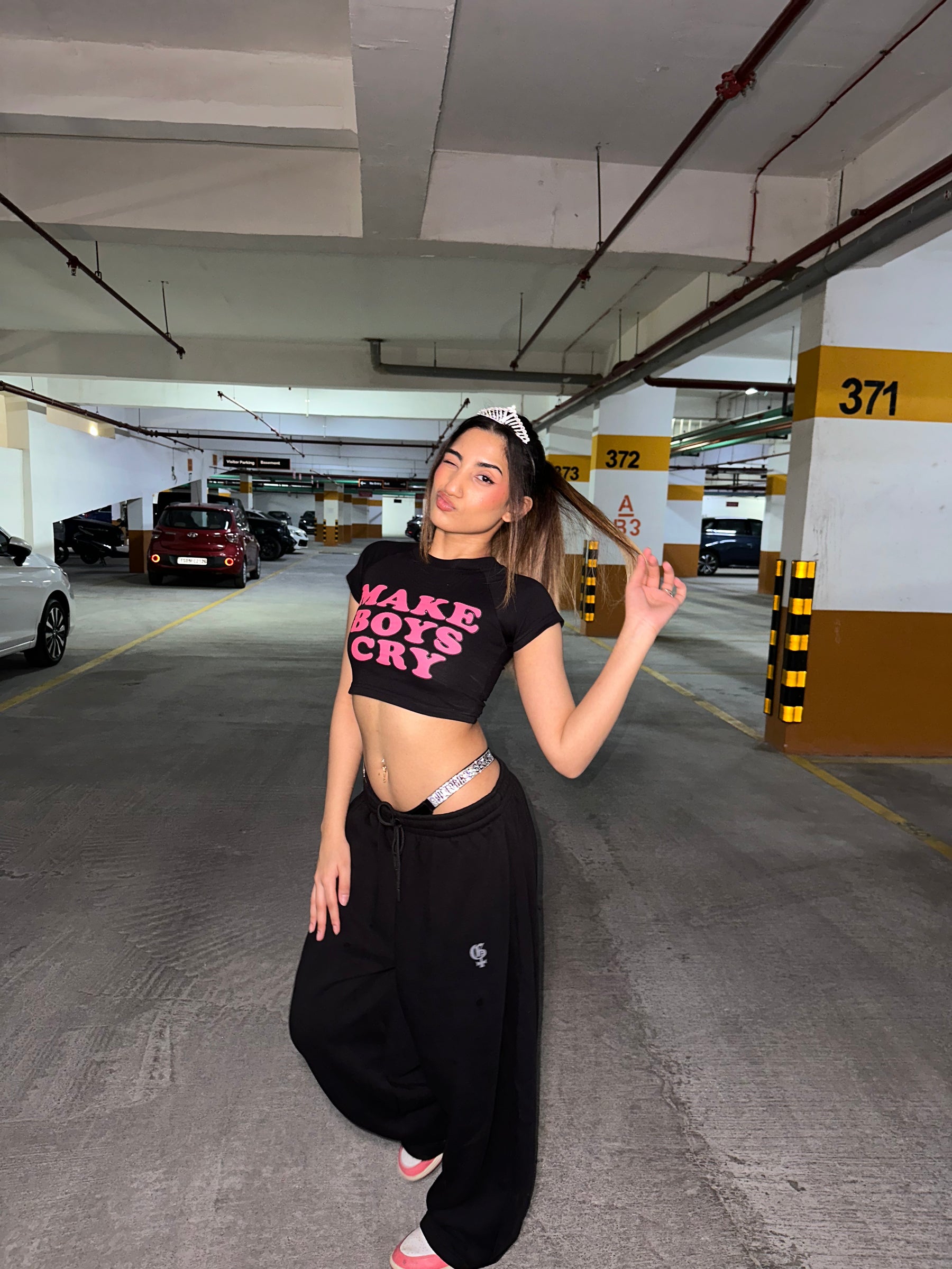 MAKE BOYS CRY BABY TEE