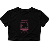 SANITY RECEIPT BABY TEE
